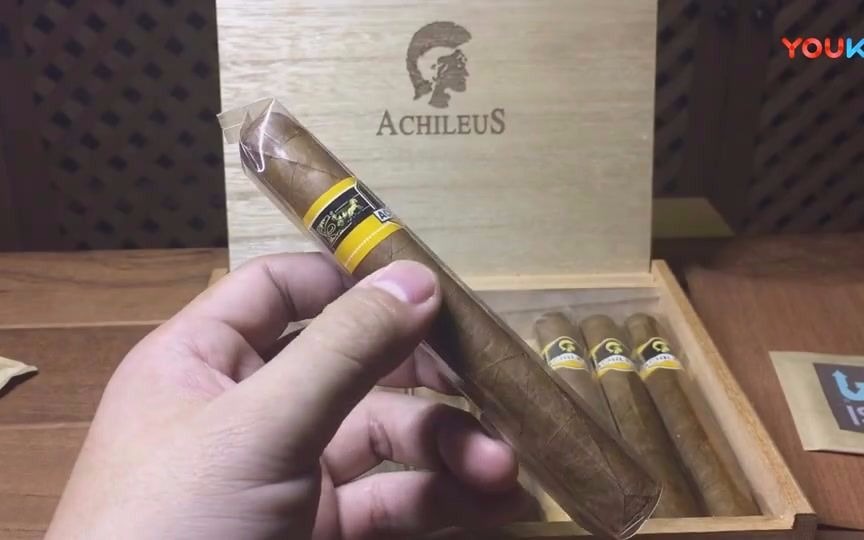 泰山战神1雪茄开箱实况_哔哩哔哩_bilibili