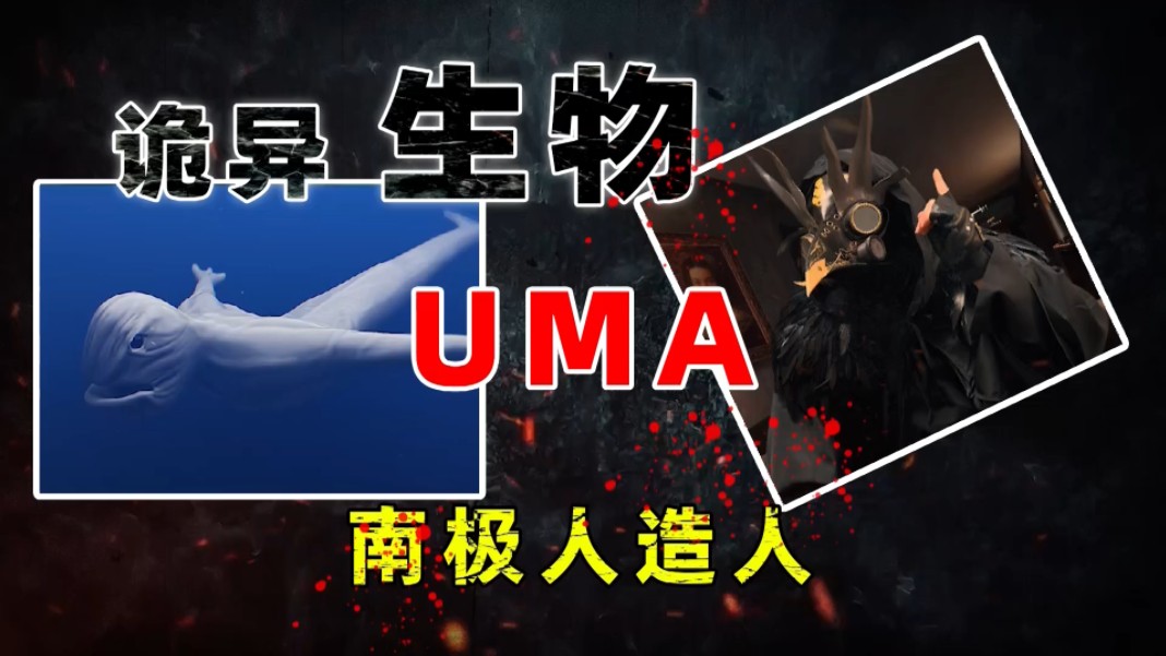 《UMA》让人看了直冒冷汗的未确认生物(南极人造人)#奇闻异事 #未确认生物 #光影日记哔哩哔哩bilibili