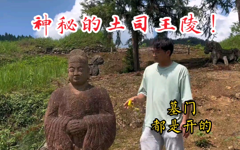 [图]大山里找到500年前的古墓，竟然是神秘的土司王陵！墓门都是开的。