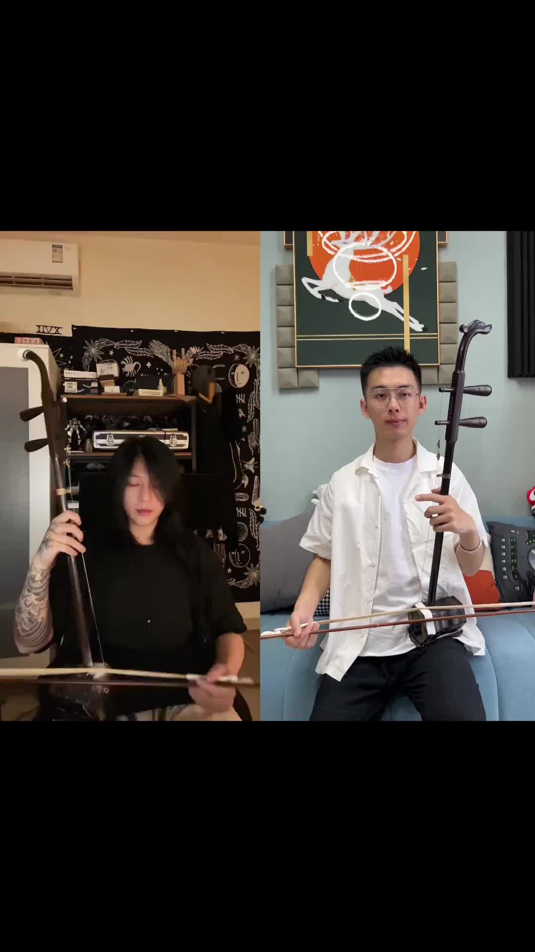 二胡神会保佑每一个拉二胡的孩子小陈同学周子珺琴师