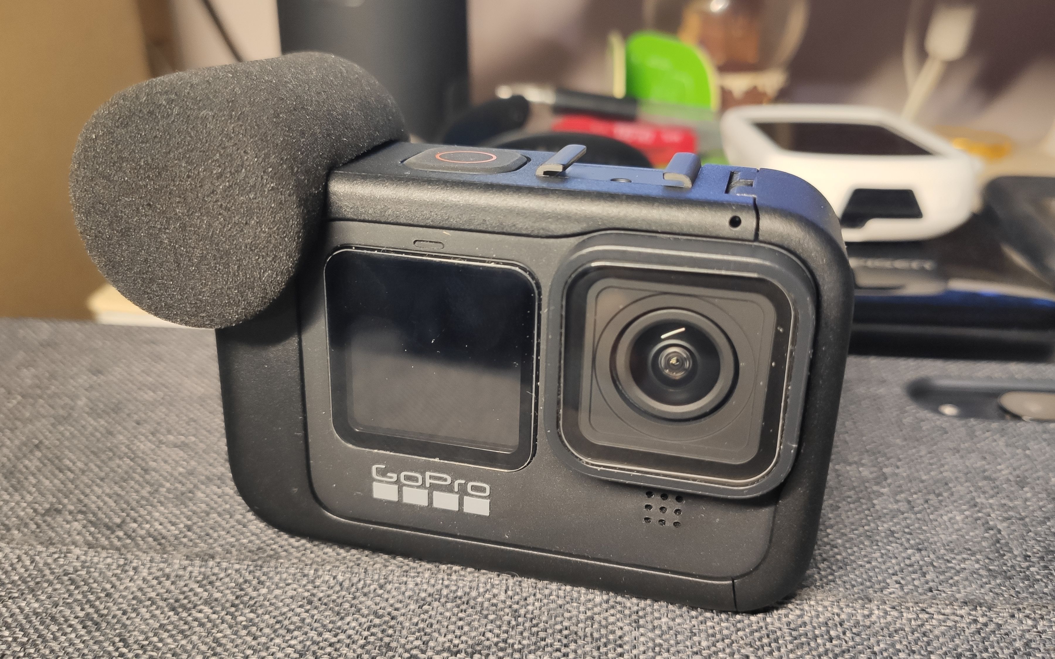 gopro狗9官方多媒体组件麦克风外框测试