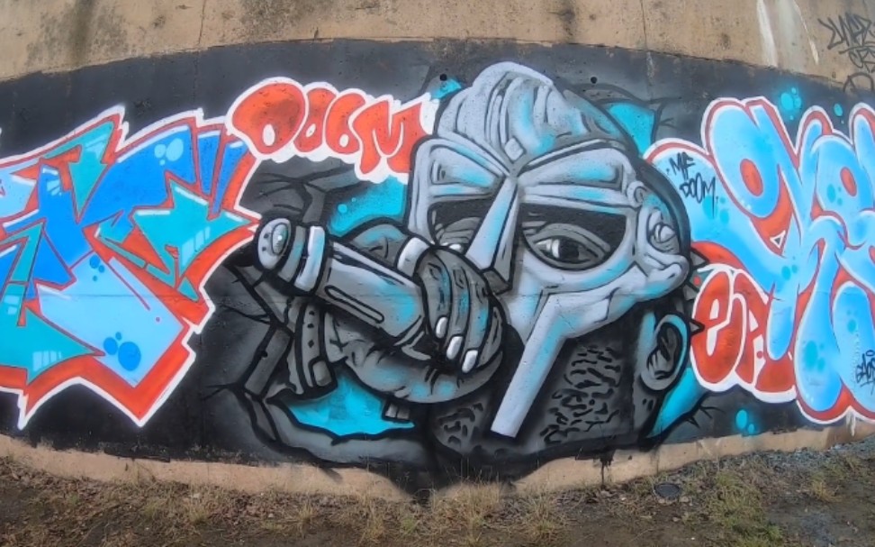 街头涂鸦graffiti国外涂鸦大佬ghosteamfdoomtribute