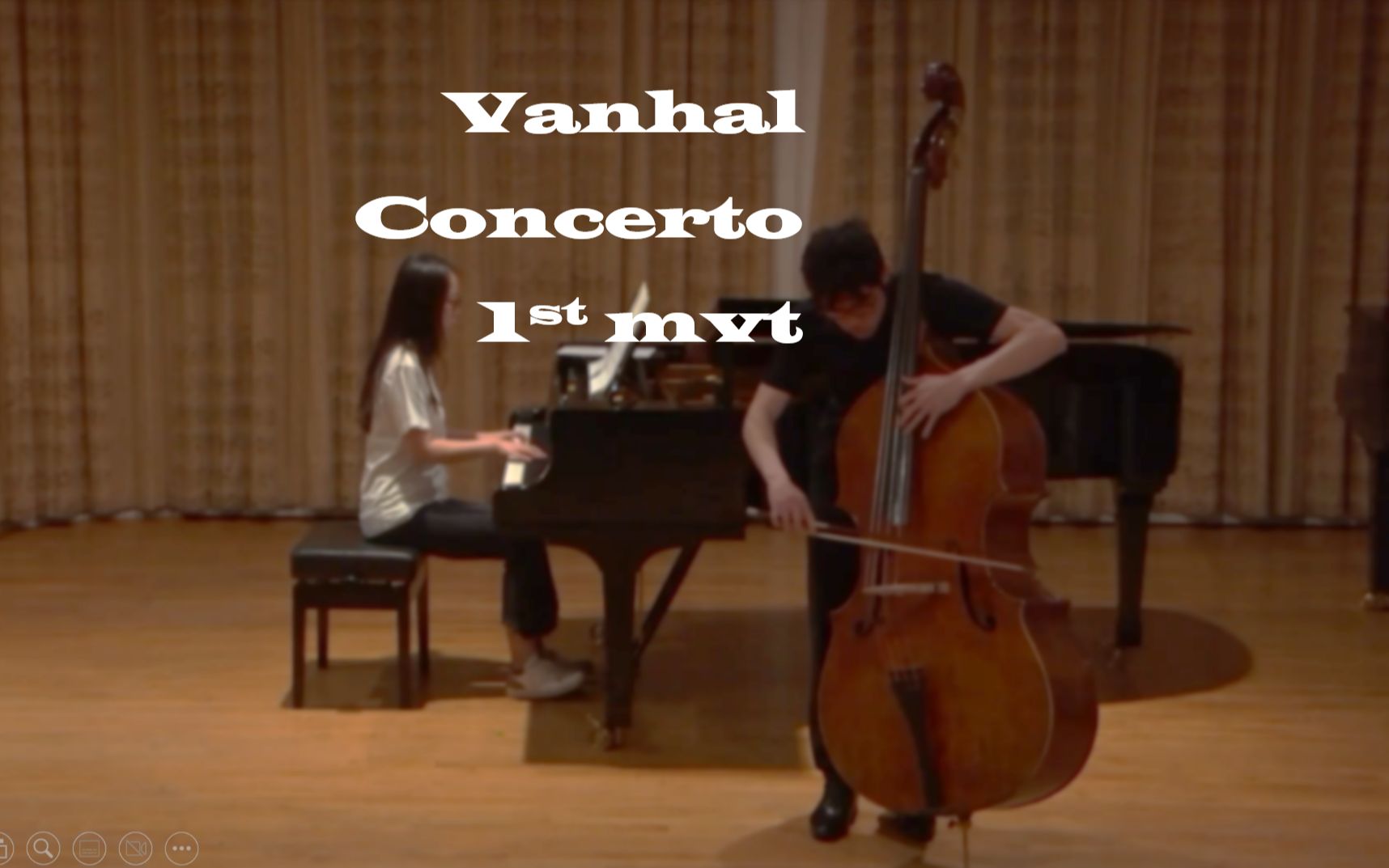 [图]万哈尔协奏曲第一乐章| Vanhal Bass Concerto 1st mvt