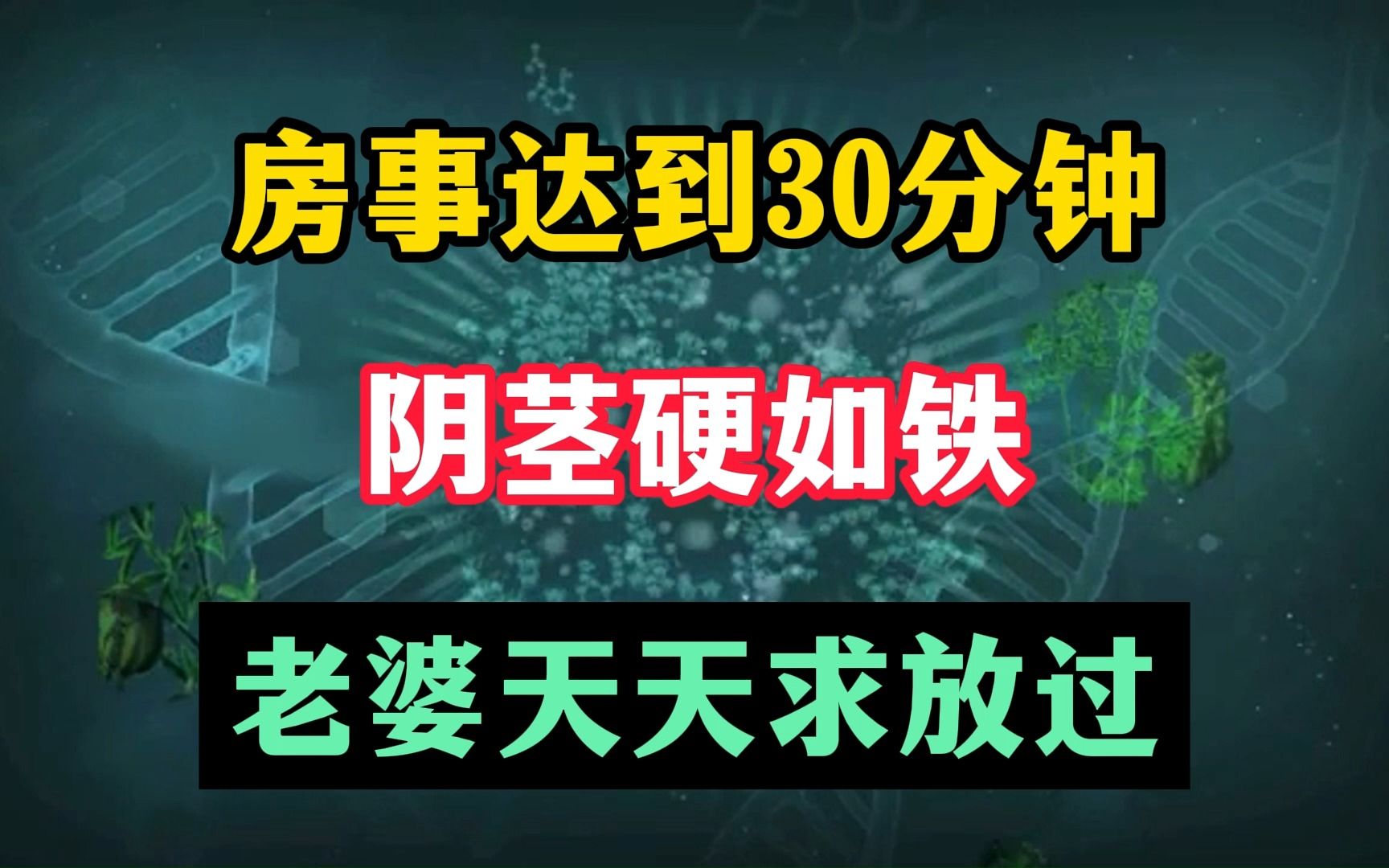 房事达到30分钟 老婆天天求放过哔哩哔哩bilibili