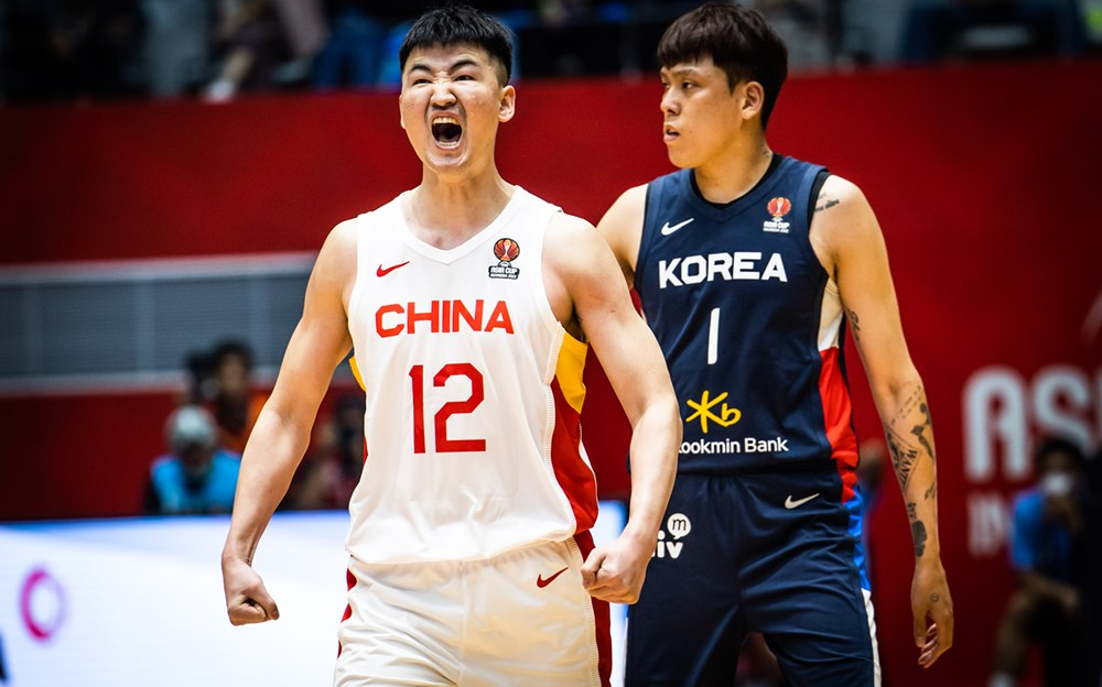 中国篮球vs韩国篮球
