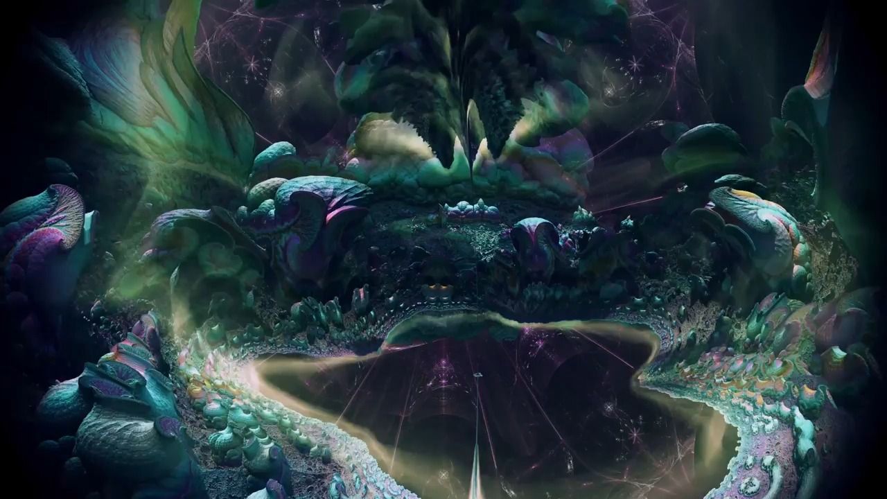 m727 4k画质炫酷大气科幻科技未来裸眼3d全息投影空间穿梭动感节奏