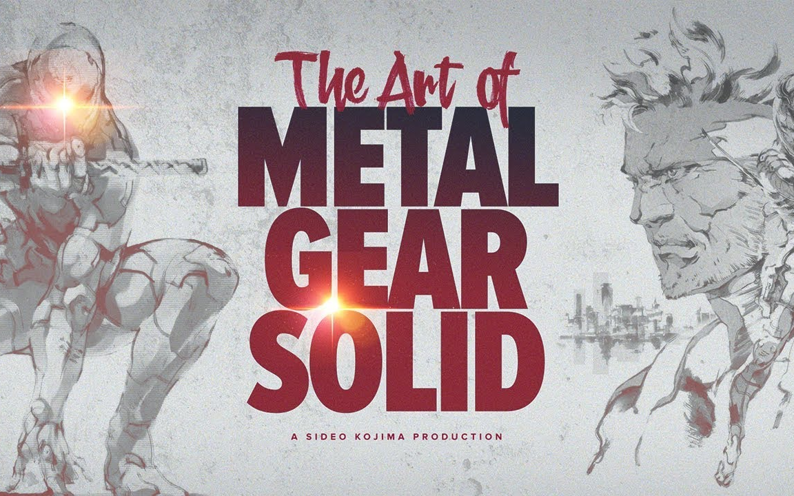 [图]【卡姐翻译】新川洋司与《潜龙谍影/合金装备》的美术 The Art of Metal Gear Solid | Sidcourse