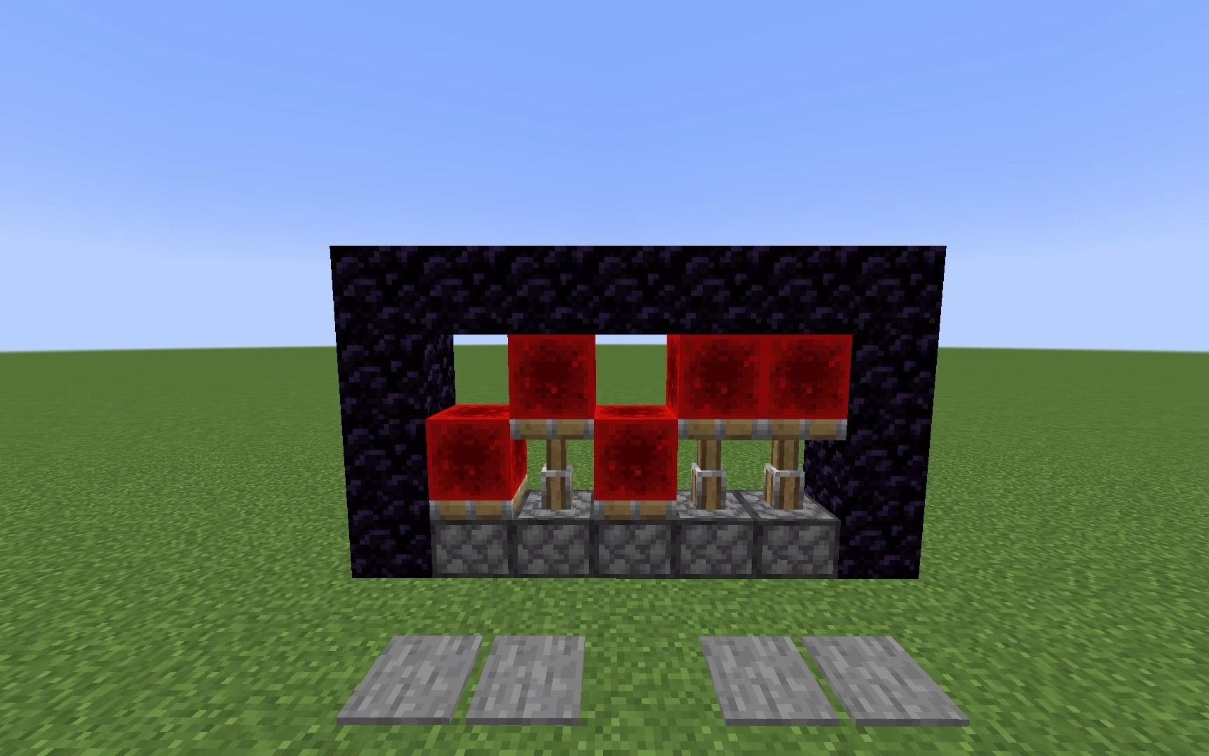 还原我的世界地下城红石机关挑战说明!