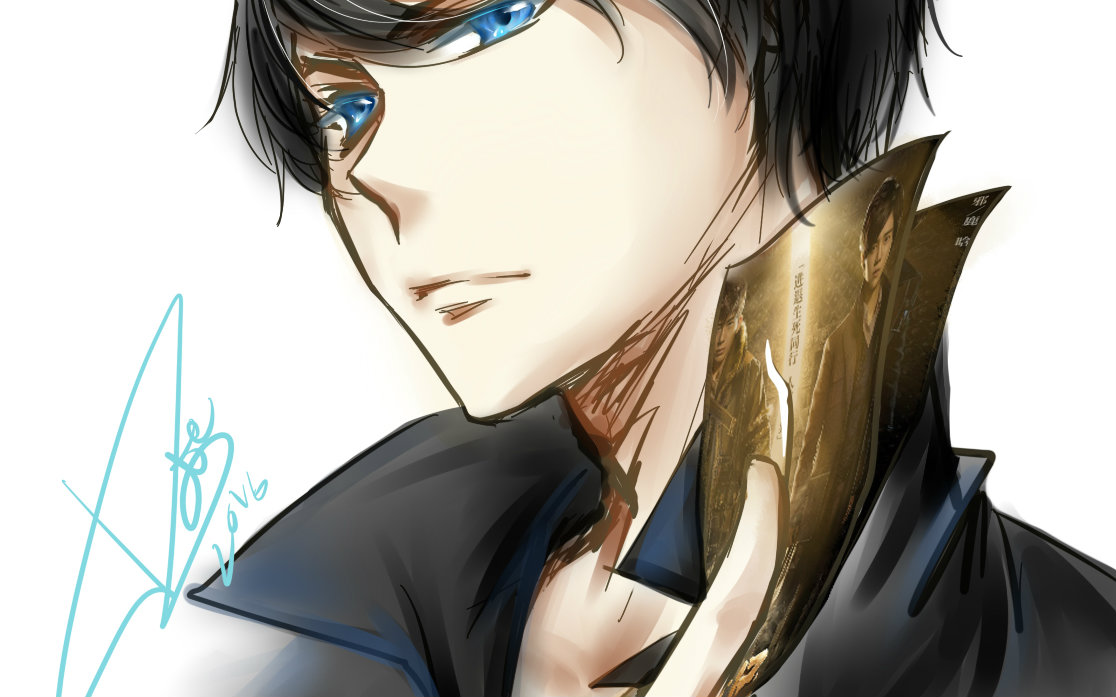 【rate】神荼板绘过程(草稿风注意)