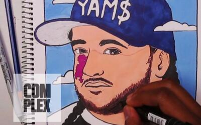画像:纪念asap yams (1988-2015) | complex