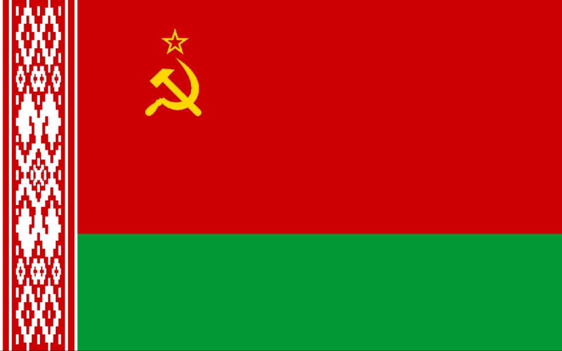 白俄罗斯白红白旗图片
