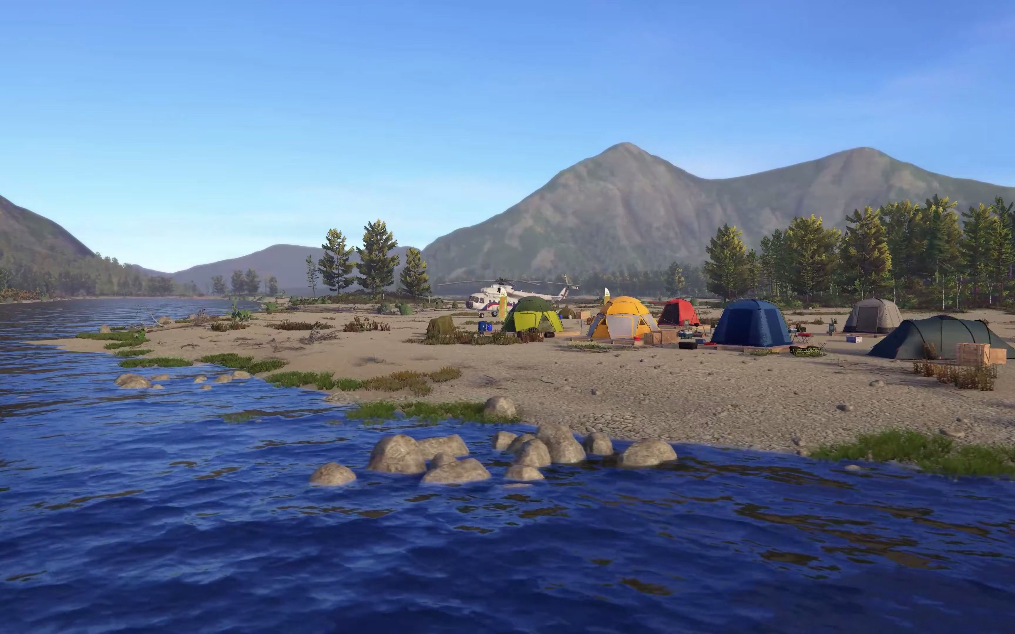 【俄罗斯钓鱼4】 新图预览 — 亚马河 russian fishing 4