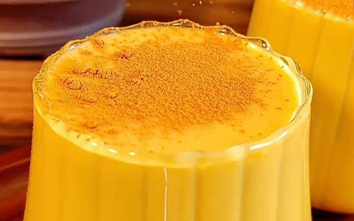 巨好喝的超模同款黄金奶!健康饮食姜黄粉