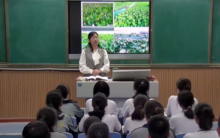 [图]高中语文 《荷花淀》 作者：周玉琴（宁津县第一中学）