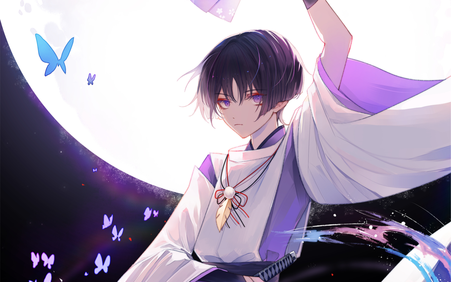 【摸鱼过程】白散·倾奇者月下剑舞