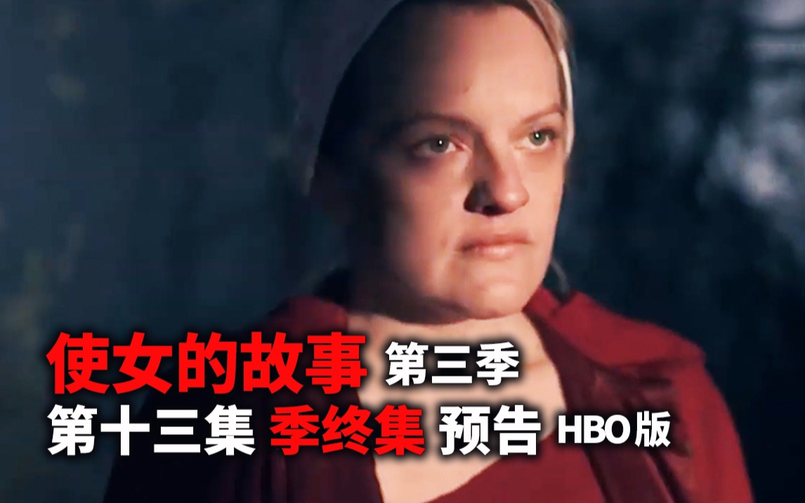 [图][中字熟肉]【使女的故事 第三季】第十三集 季终集 预告 HBO版 | 逃亡是否成功？Serena被抓？