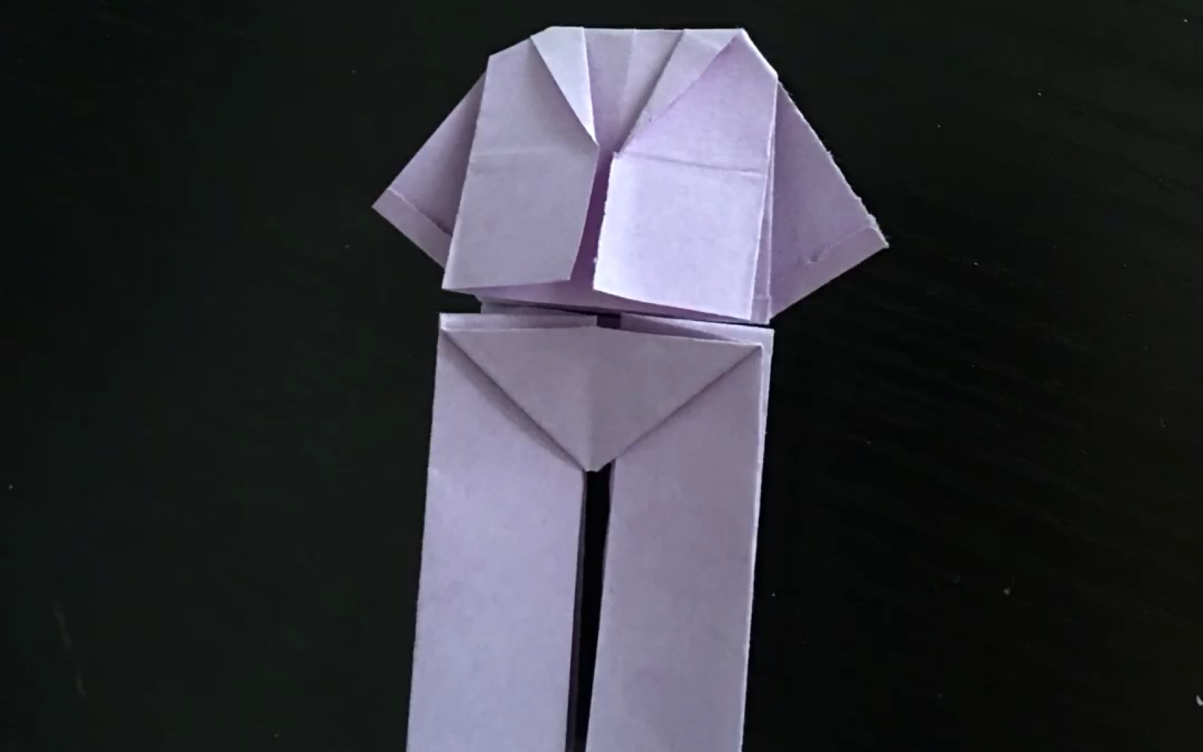 折纸裤子 创意diy手工折纸 入门篇折纸亲子游戏