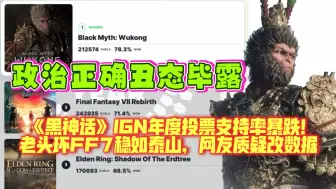 Download Video: 真就玩不起！《黑神话》IGN年度投票支持率暴跌！网友质疑改数据