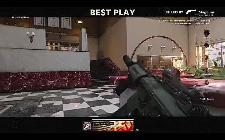 [图]cod17冷战 Beta测 冲起来还不错 Best Play！