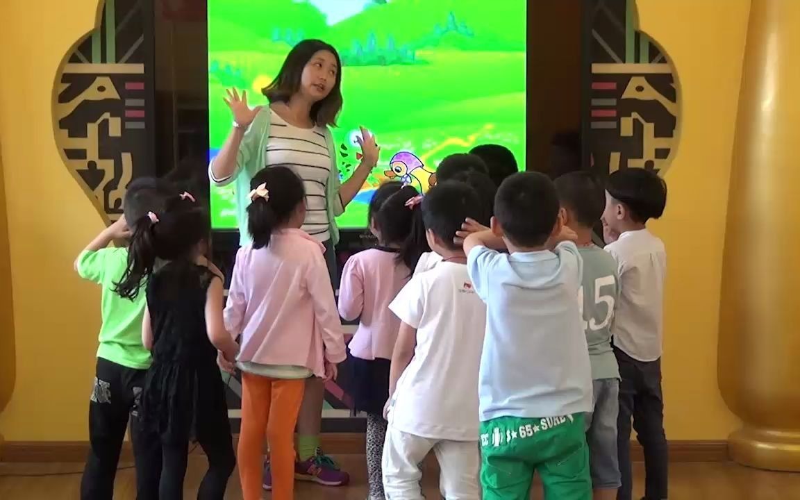 [图]回民幼儿园－中班－春天的电话