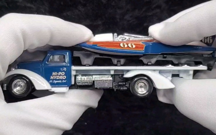 【每天一台小车】风火轮稀有题材!快艇运输车?值得一买!