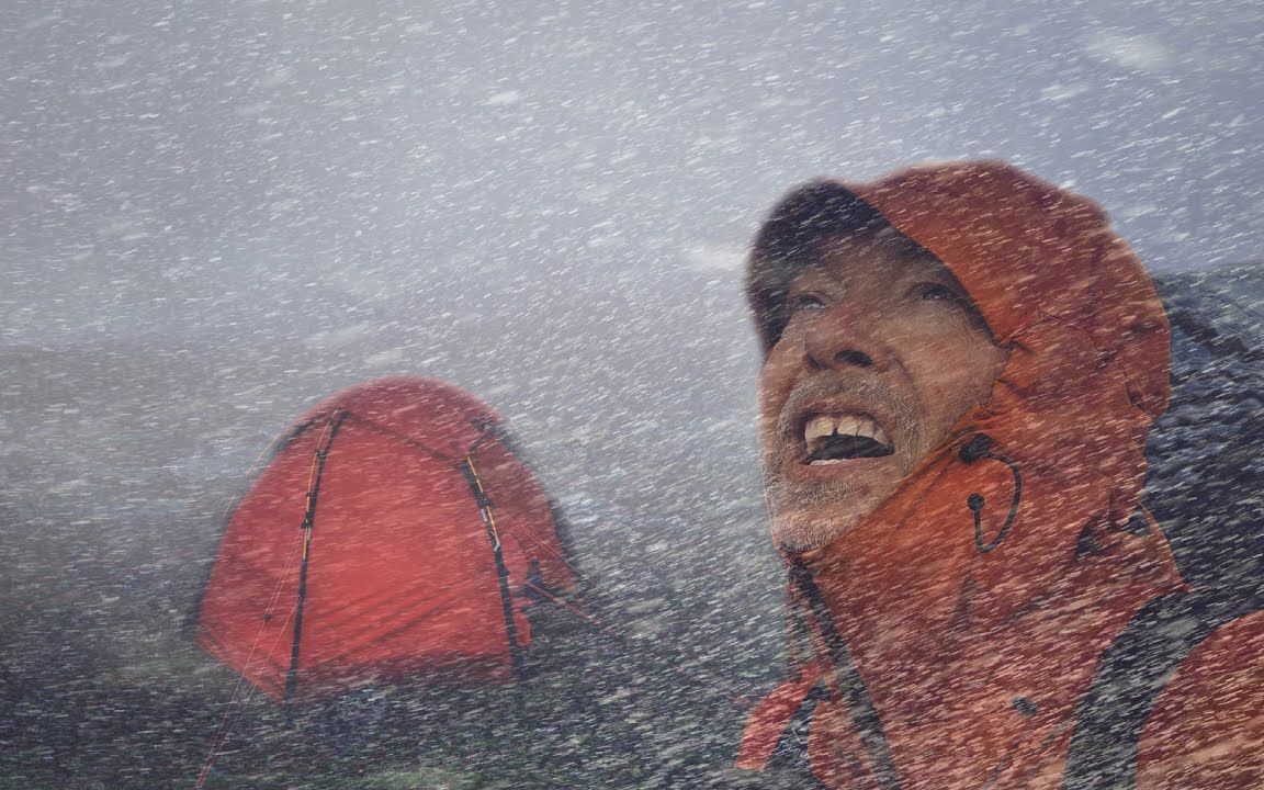 [图]北极风暴营地,在深雾中徒步了26公里 - 大雨独自露营-挪威探险家