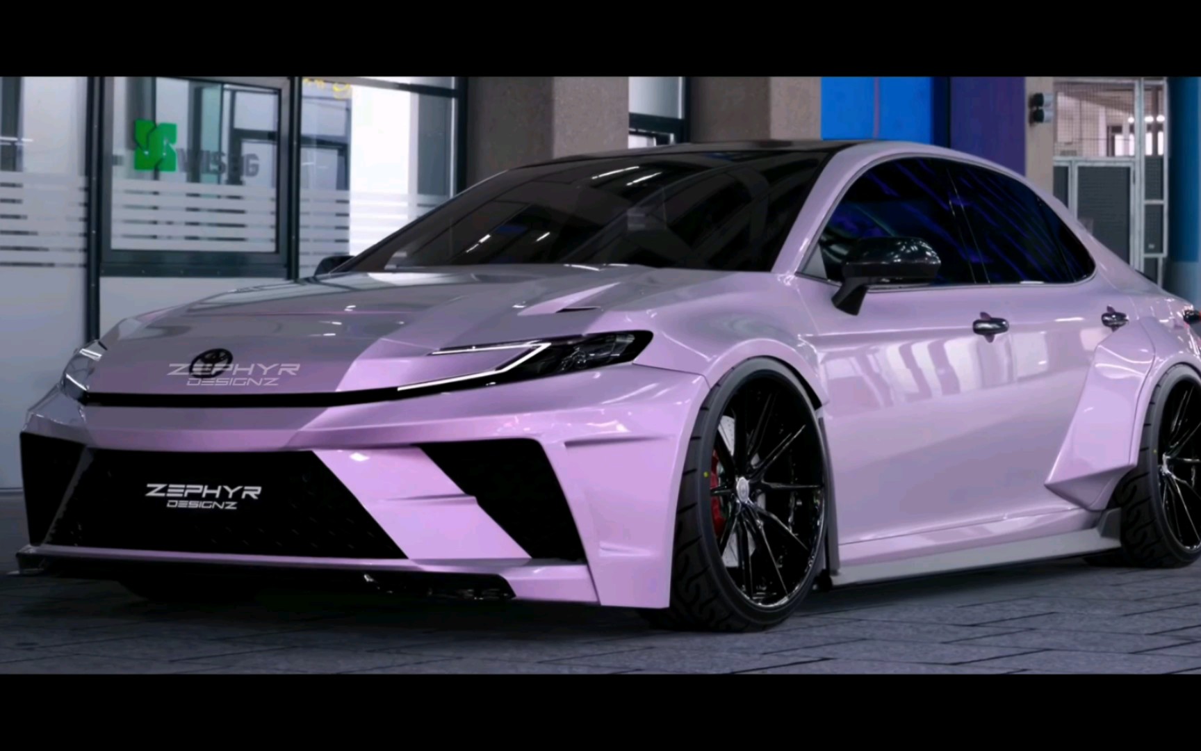 丰田凯美瑞widebody concept由zephyr设计