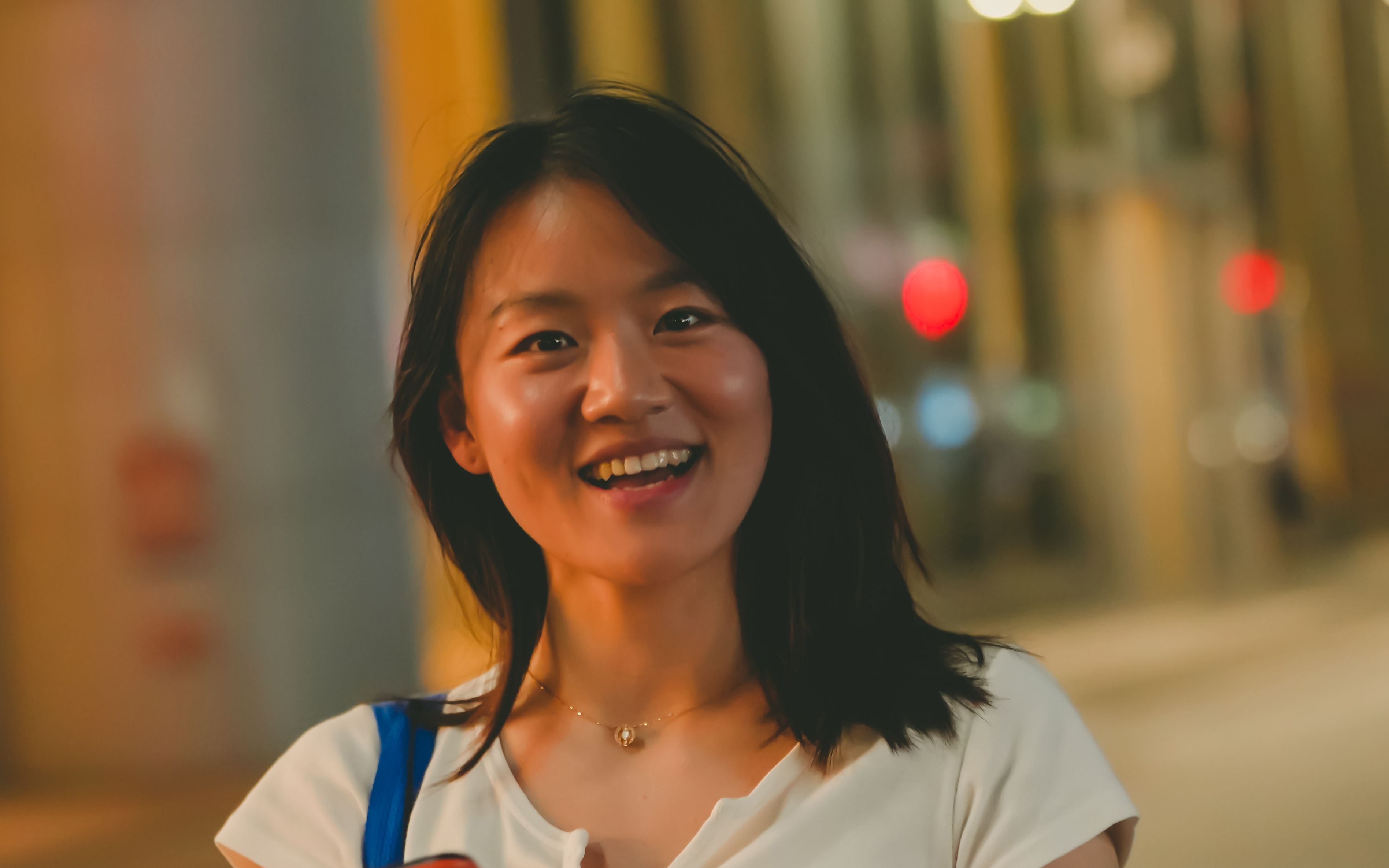 【彭彭街拍15】你回头微笑的样子