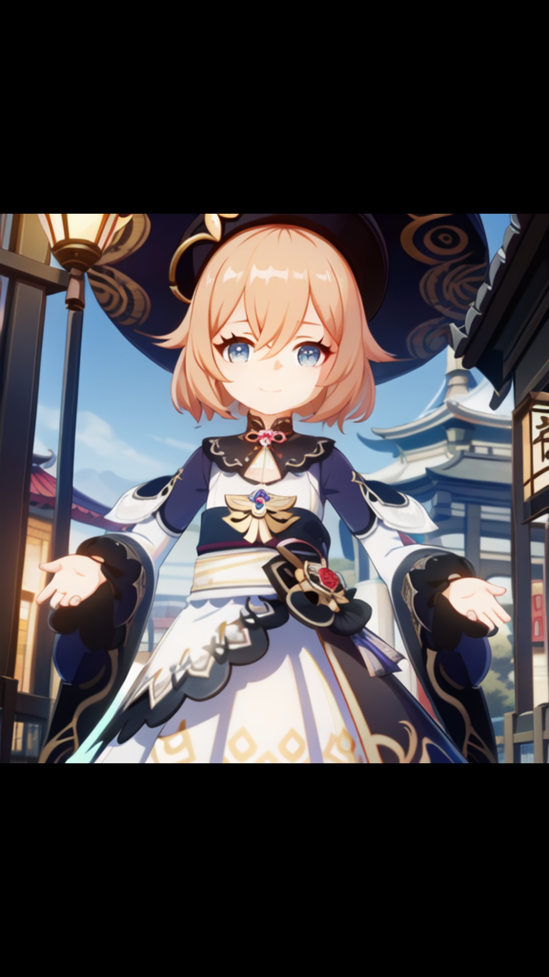 戏菌与茶酱的父亲的专属原神风格形象来啦