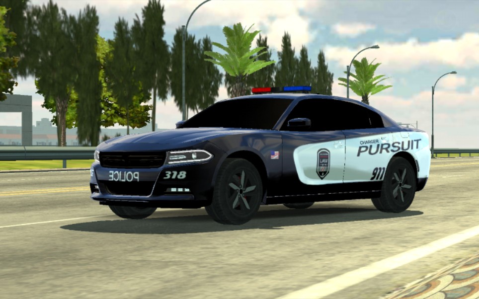 喜提道奇战马警车