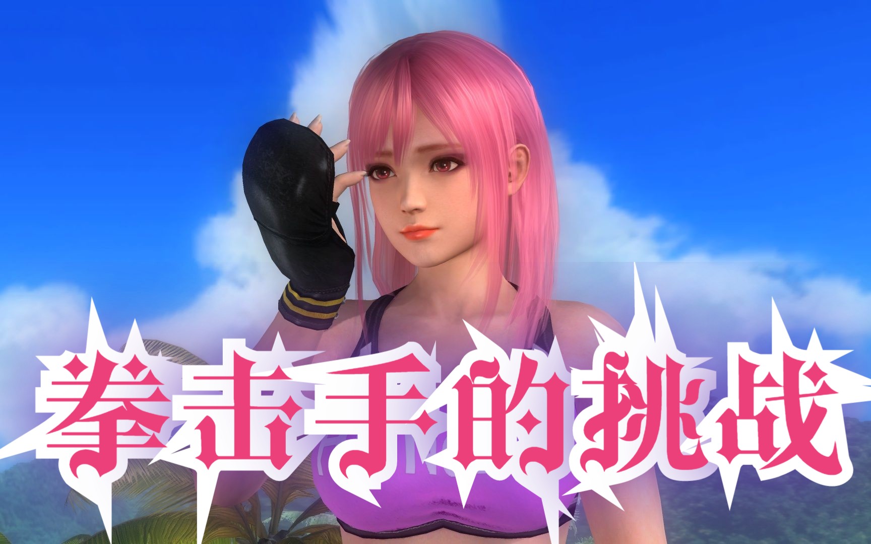 [图]DOA5-粉色拳击手穗香-连段挑战