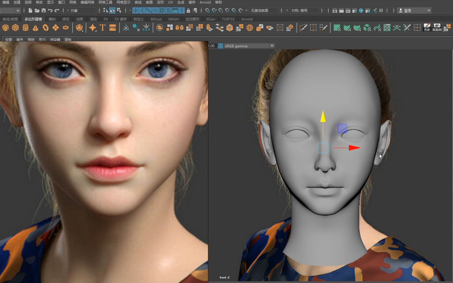 maya次世代人物建模,超详细人体布线讲解!