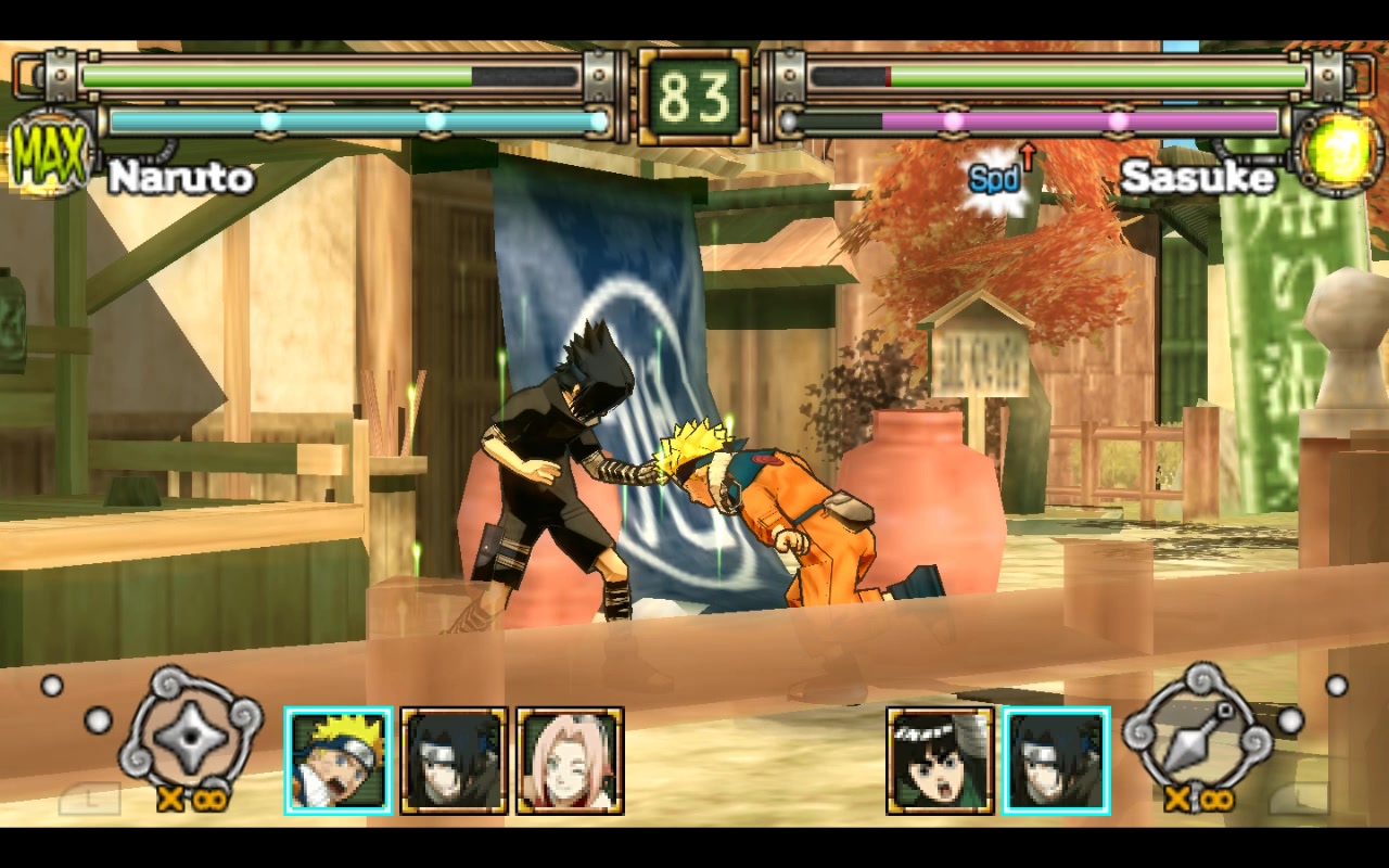 [图]psp版火影忍者无幻城卷naruto Ultimate NinjaHeroes