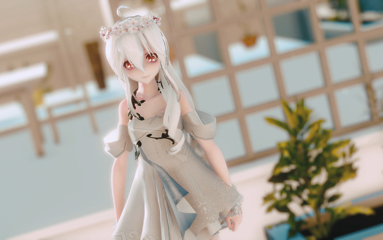 [图]【MMD/对你青睐/唯美】You're shining to my life.｛弱音｝