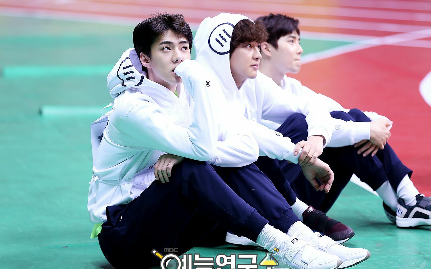 【exo】【偶像运动会】最帅射箭手~~~exo(170130)