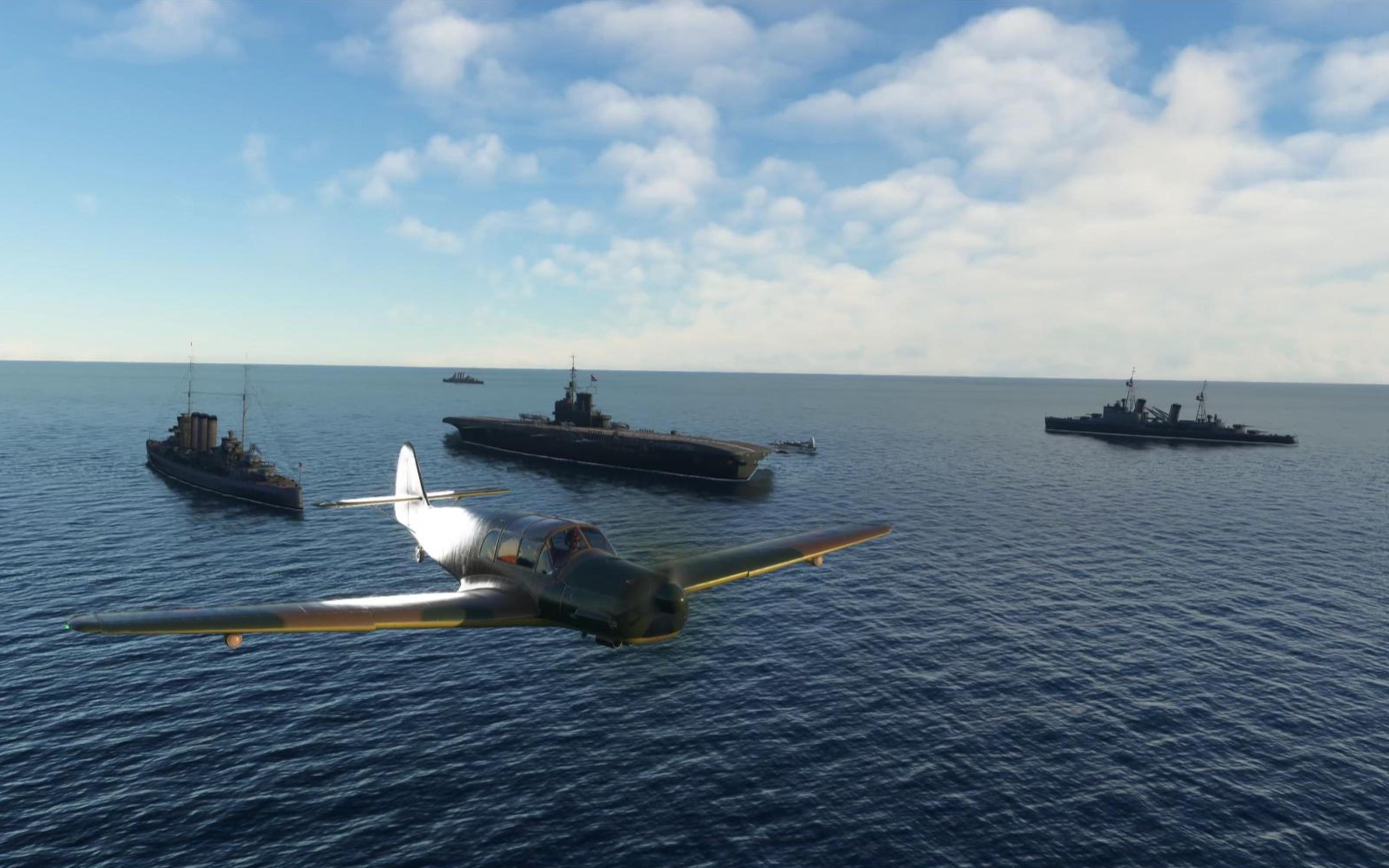 bf-108舰载测试成功【微软模拟飞行2020】