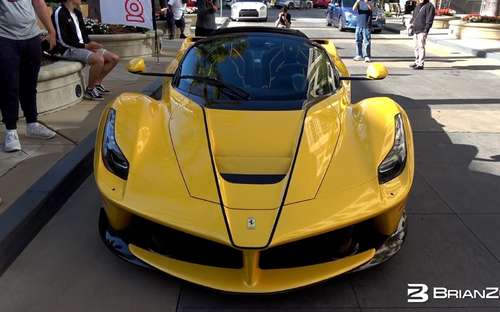 黄色法王法拉利拉法实拍