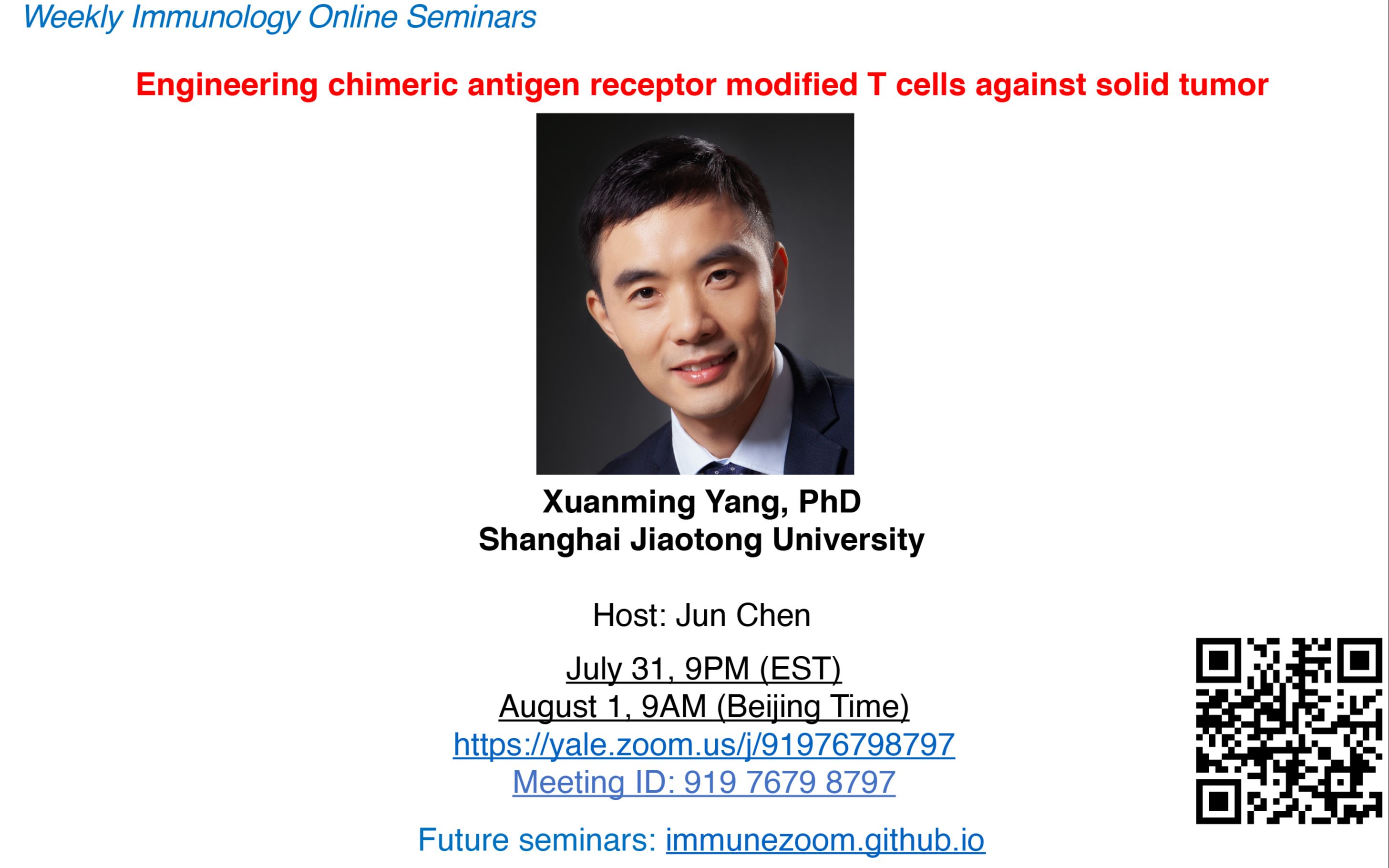 Engineering chimeric antigen receptor modified T cells against solid tumor哔哩哔哩bilibili