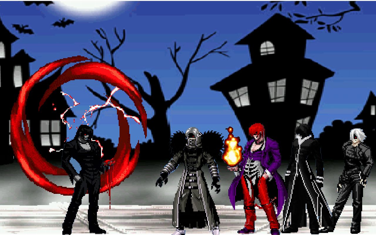 mugen德瑞斯元素vs黑暗侵袭队