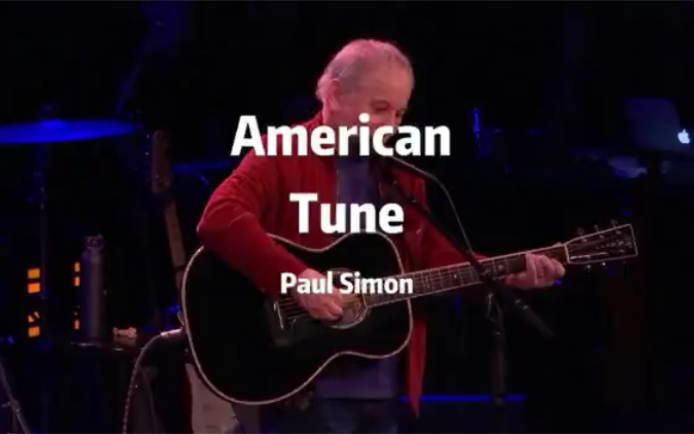 paul simon《american tune》