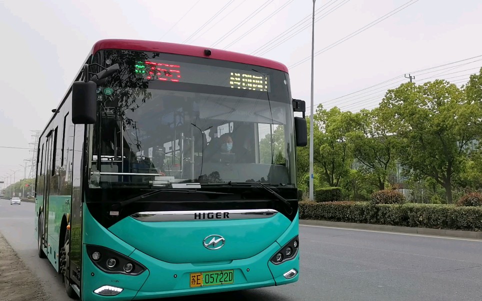 【走行音@1】苏州吴江公交765路 海格klq6856gaevn3走行音_哔哩哔哩