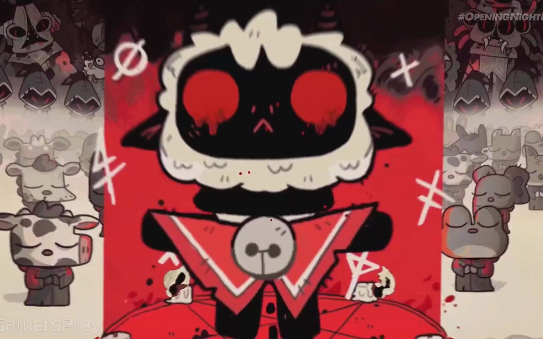 科隆展2021肉鸽可爱风游戏cultofthelamb预告片发布