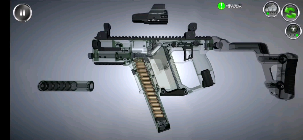 【武器拆解】美国 kriss vector(维克托)冲锋枪