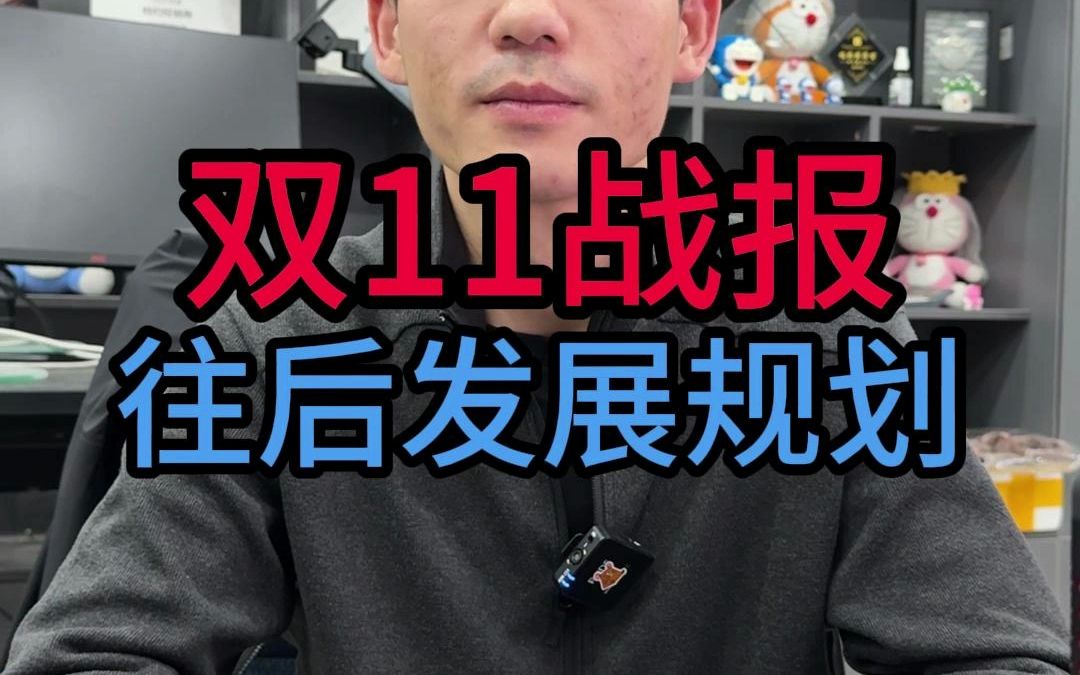 双11最终战报,顺便讲下往后的发展规划哔哩哔哩bilibili