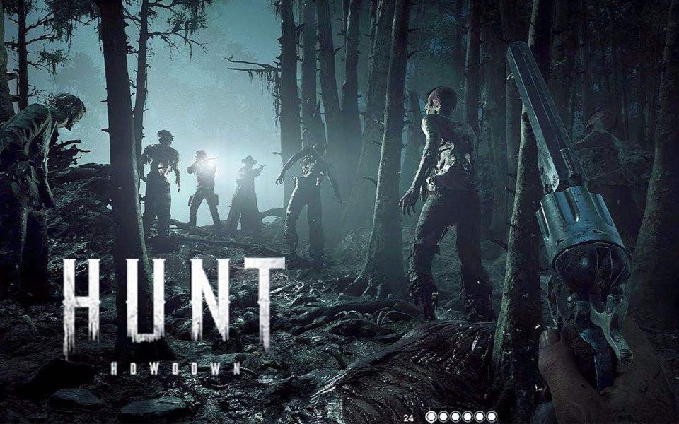 [图]恐怖!教你当一名恶魔猎人来近战成堆丧尸!「Hunt Showdown;猎杀-决战」①