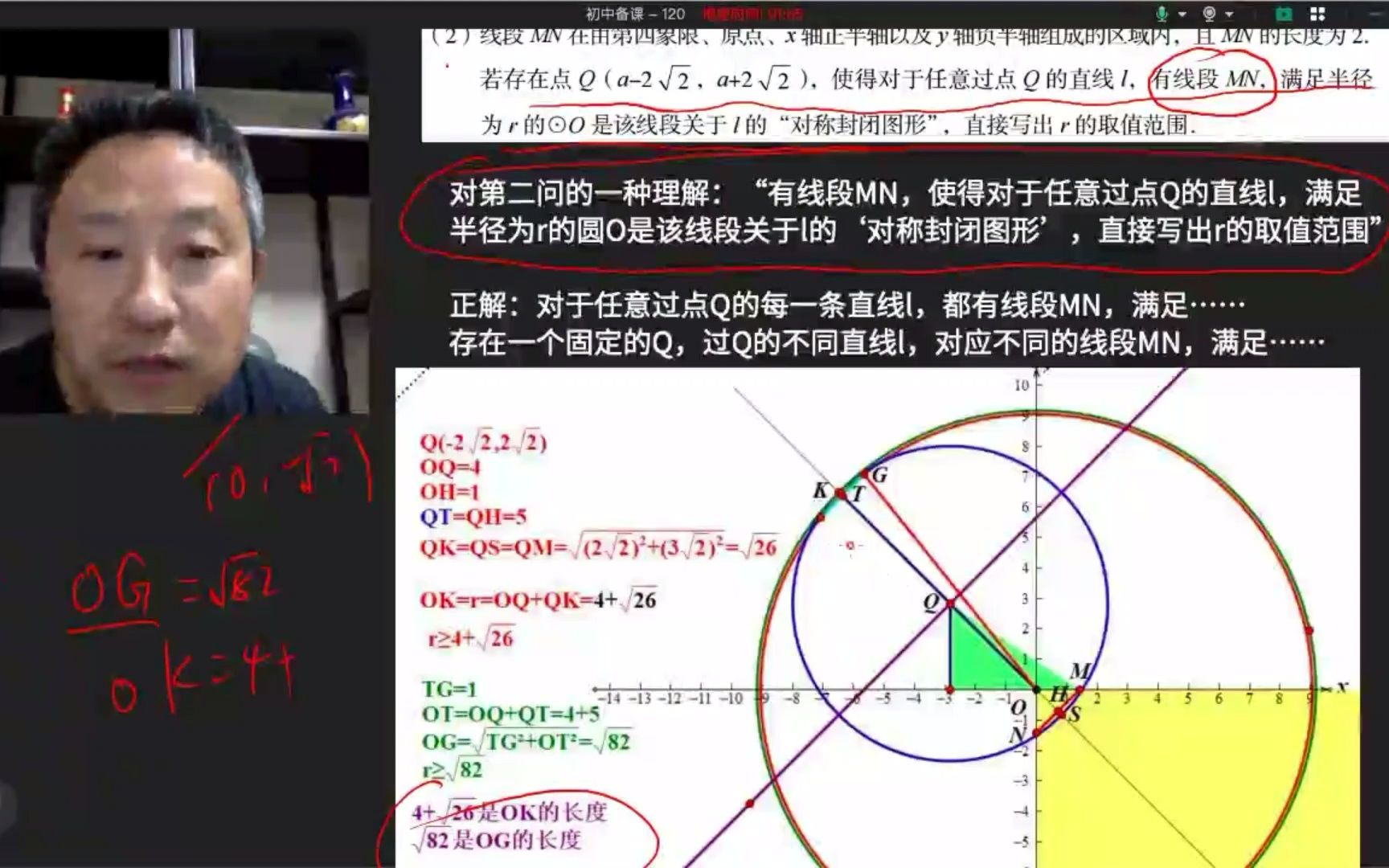 【初三数学】海淀二模新定义的一种分析角度(欢迎各位同学和老师积极探讨)哔哩哔哩bilibili