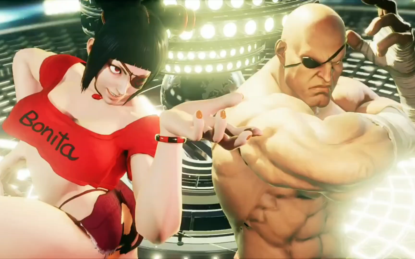 街霸5 :日常波动拳南半球朱梨 vs沙加特