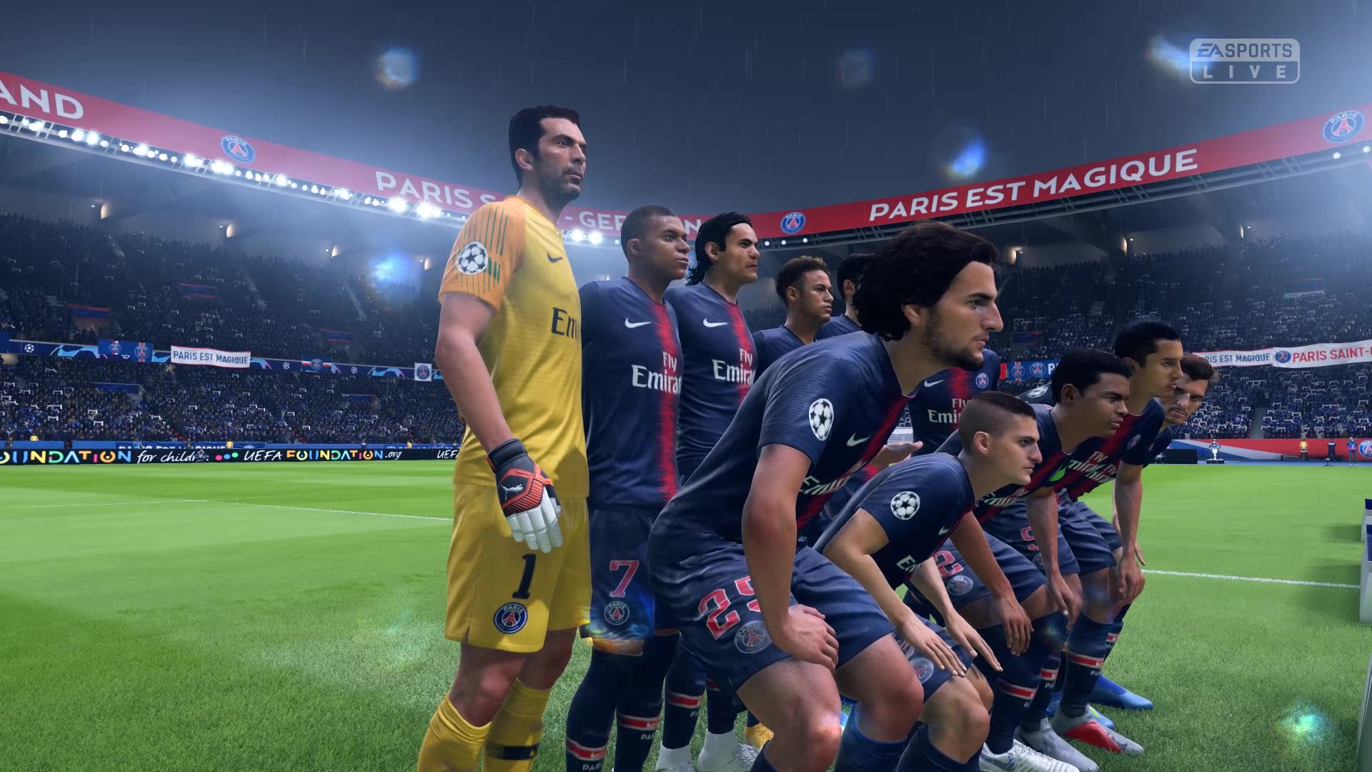 fifa19欧冠 f组第二轮 巴黎圣日儿曼(法国)vs波尔图(葡萄牙)