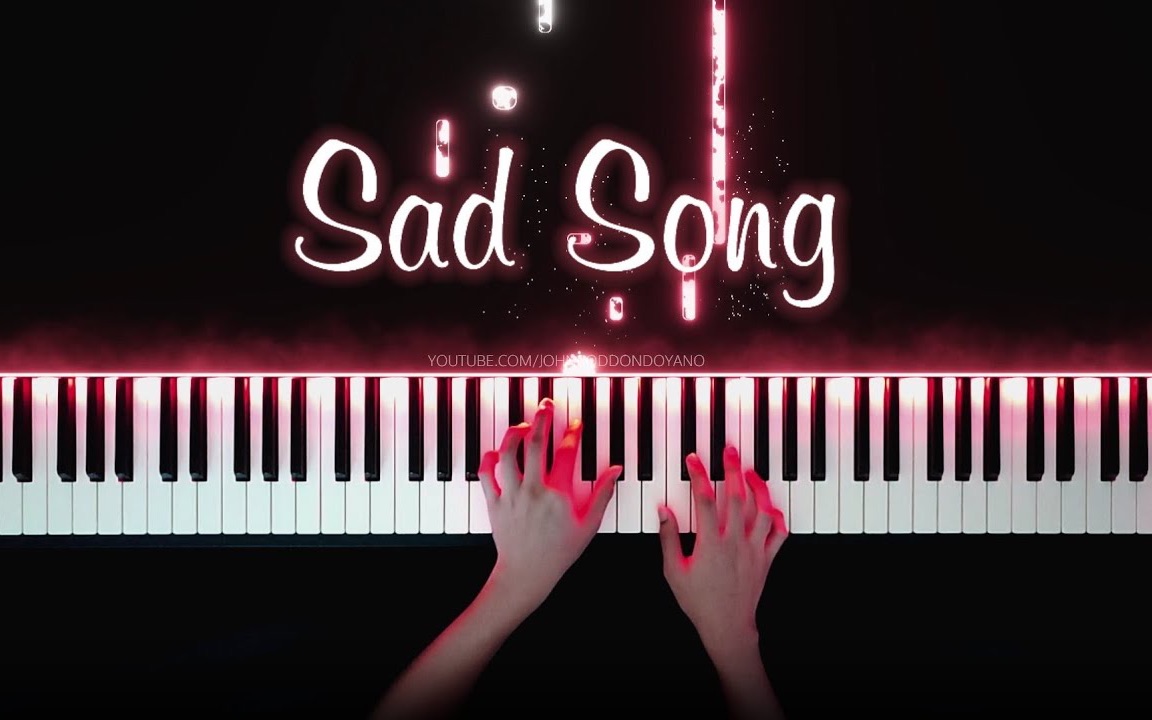 [图]We The Kings 《Sad Song》, 悲伤的歌! 【特效钢琴】