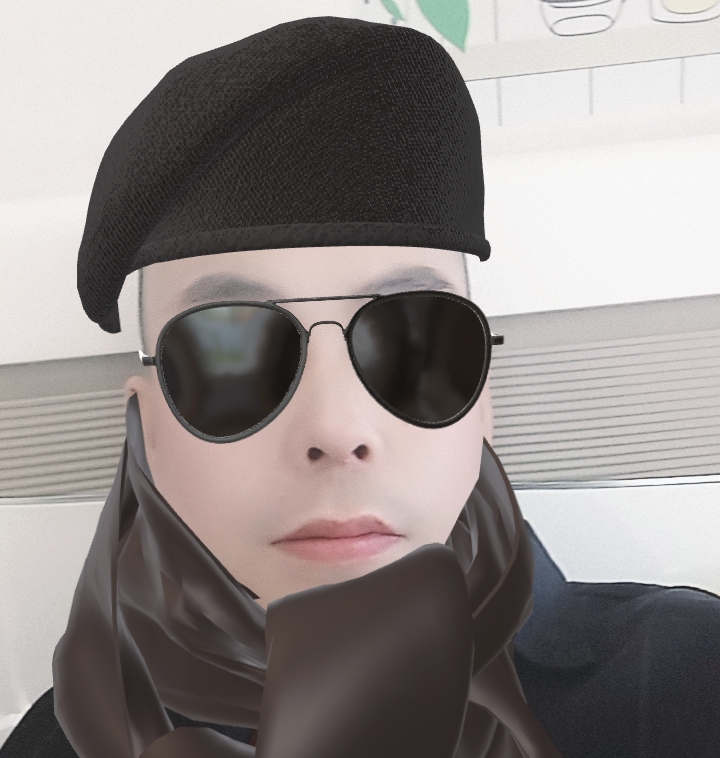 墨镜一戴就是帅